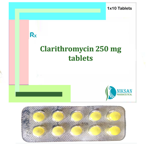 Clarithromycin 250 Mg Tablets