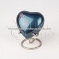 Trinity Moonlight Blue Heart Urn