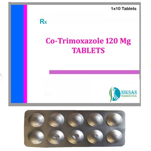 Co-Trimoxazole 120 Mg Tablets General Medicines