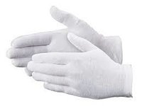 Inspection Gloves - Cotton, Various Sizes | Lightweight, Thin, Slip-on Design For Enhanced Hygiene And Efficient Inspections