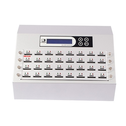 Intelligent 9 Silver Series - 1 to 31 SD / microSD Duplicator and Sanitizer (SD932S)