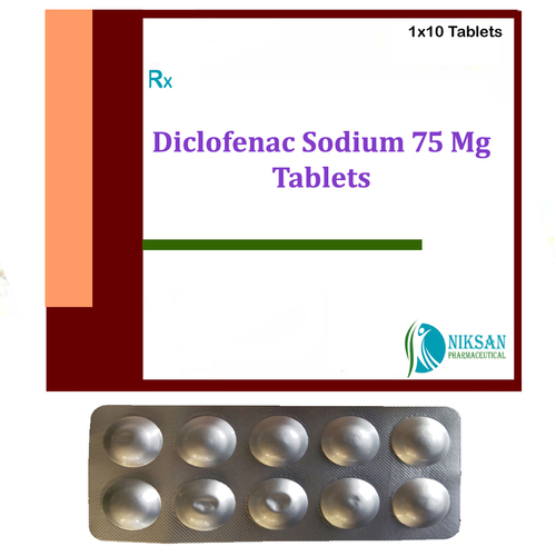Diclofenac Sodium 75 Mg Tablets