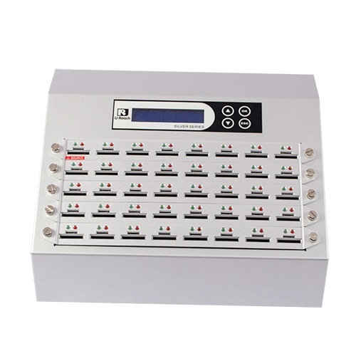 Intelligent 9 Silver Series - 1 to 39 SD / microSD Duplicator and Sanitizer (SD940S)