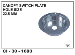 Canopy Switch Plate Hole Size 22.5 Mm Vehicle Type: 4 Wheeler