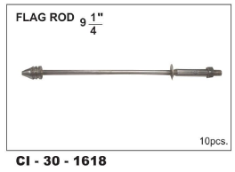 Flag Rod  9-1/4 Inch