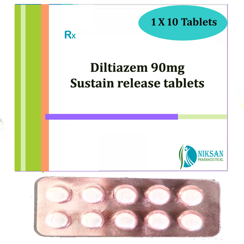 Diltiazem 90Mg Sustain Release Tablets