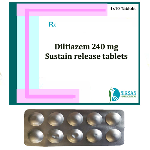 Diltiazem 240 Mg Sustain Release Tablets