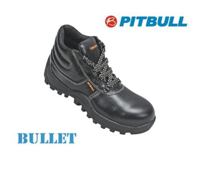 Heavy Duty Mens Safety Shoes - Color: Black