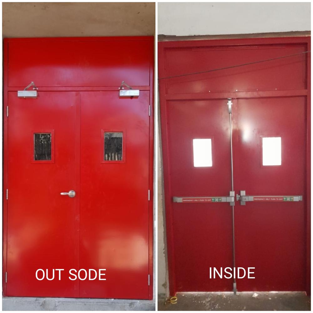 Hinged Emergency Exit Door