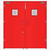 Metal Hinged Fire Safety Door