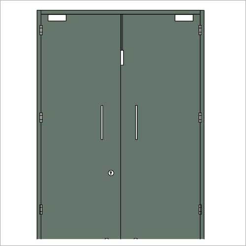 Hollow Metal Double Door Application: Commercial
