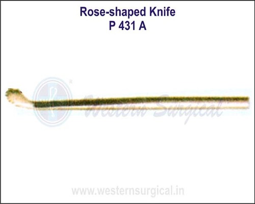 Rose-Shaped Knife