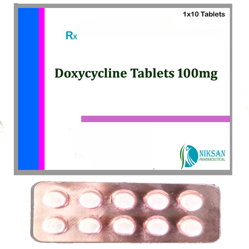 Doxycycline Hcl 100 Mg Tablets