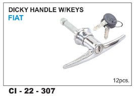 Dicky Handle W/Keys FIAT