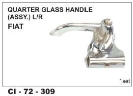 Quarter Glass Handle Assy  FIAT  L/R