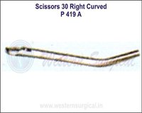 Scissors 30* Right Curved
