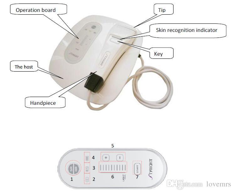 HOT Mini hair removal skin rejuvenation machine