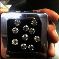 Cvd Diamond 2.20mm DEF VS SI Round Brilliant Cut Lab Grown HPHT Loose Stones TCW 1