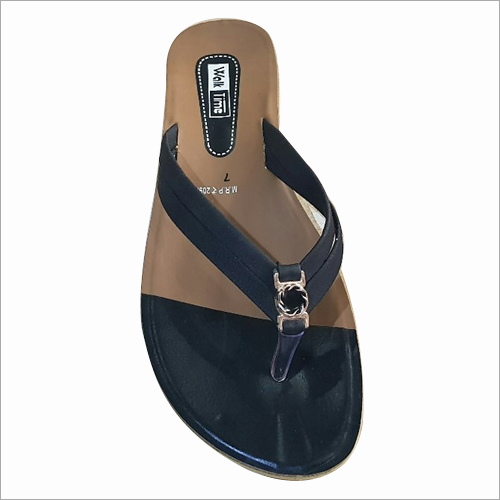 Ladies Designer Slipper - Synthetic Leather, PU, Rubber Material | All Sizes Available for Spring and Summer Seasons