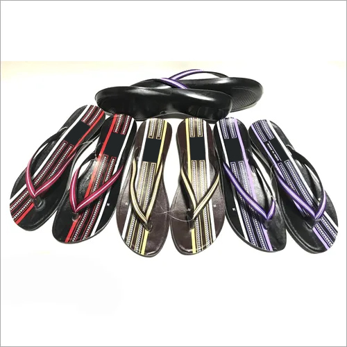 Ladies Casual Slipper - Synthetic Leather, Pu, Rubber | All Sizes Available, Suitable for Summer and Spring Seasons