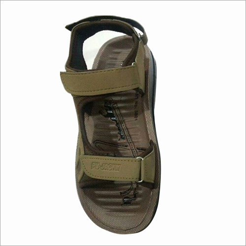 Mens Velcro Sandal - Synthetic Leather, Available Sizes for Spring & Summer | Versatile Design for Comfort and Easy Adjustment