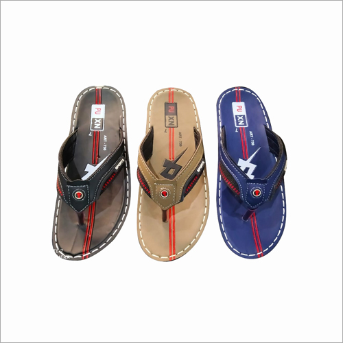 Men's Comfortable Slipper - Synthetic Leather, PU, Rubber | All Sizes Available, Ideal for Spring and Summer