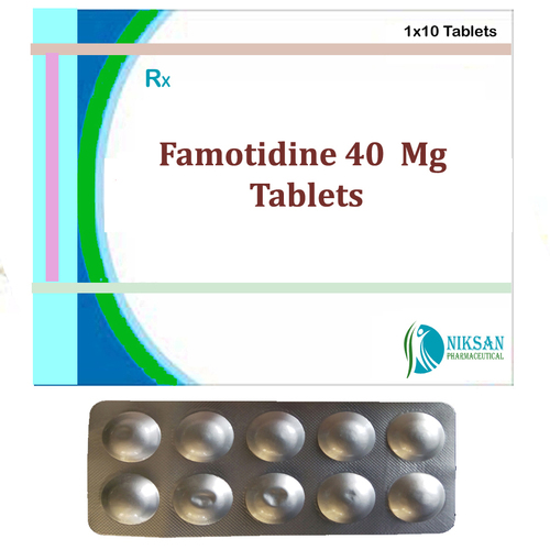 Famotidine 40 Mg Tablets