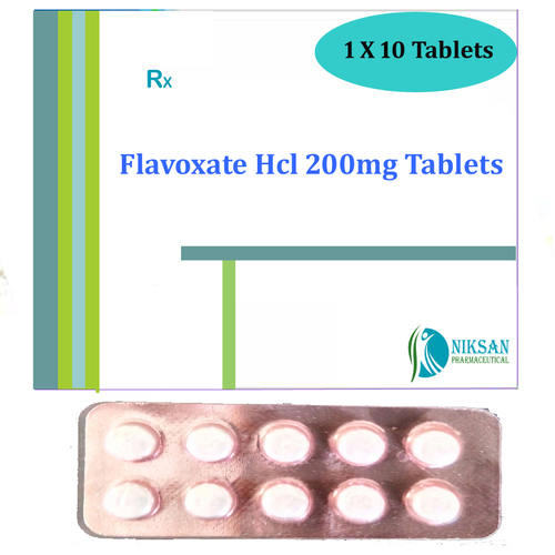 Flavoxate Hcl 200Mg Tablets