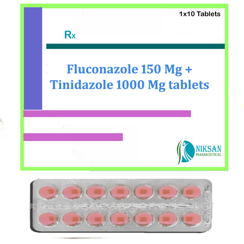 Fluconazole 150 Mg Tinidazole 1000 Mg Tablets