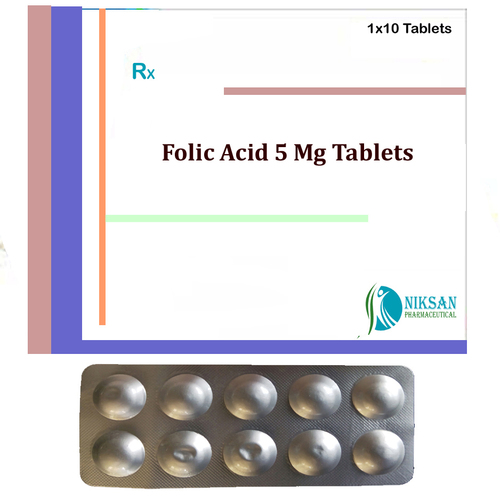 Folic Acid 1 Mg Tablets