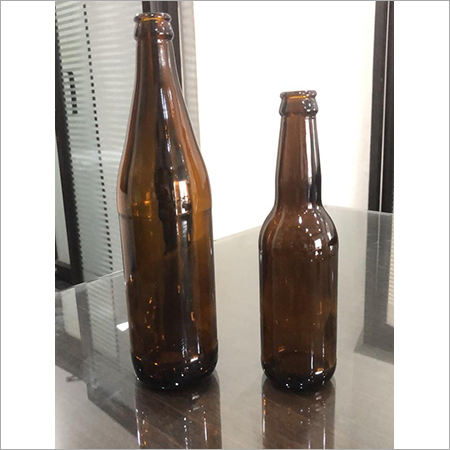 Amber Beer Bottle
