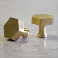 Brass Cupboard Knob
