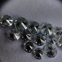 Cvd Diamond 2.50mm DEF VS SI Round Brilliant Cut Lab Grown HPHT Loose Stones TCW 1