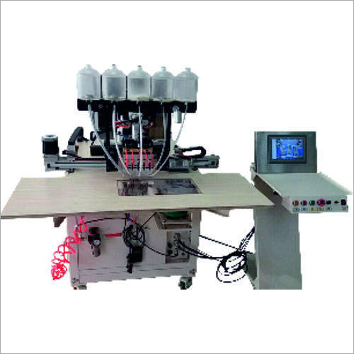 Automatic Five Color Pearl Fixing Machine