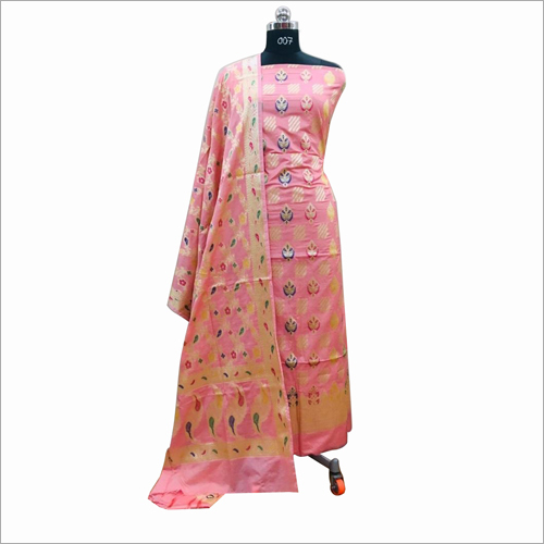 Banarasi Light Cotton Suit Fabric