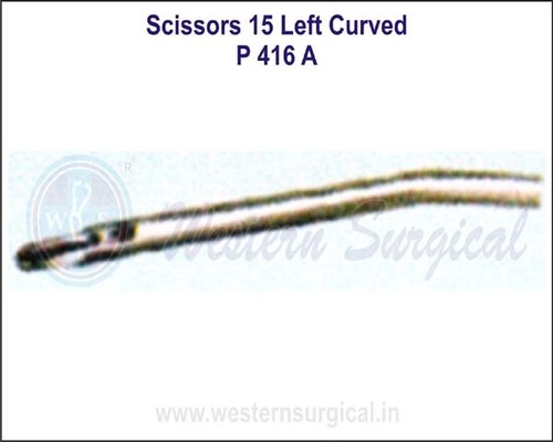 Scissors 15* Left Curved