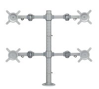 Lcd Four Monitor Arm-flange-(ergovision) Application: School