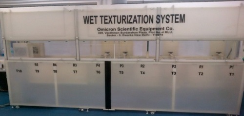 PLC controlled Wet Texturization System