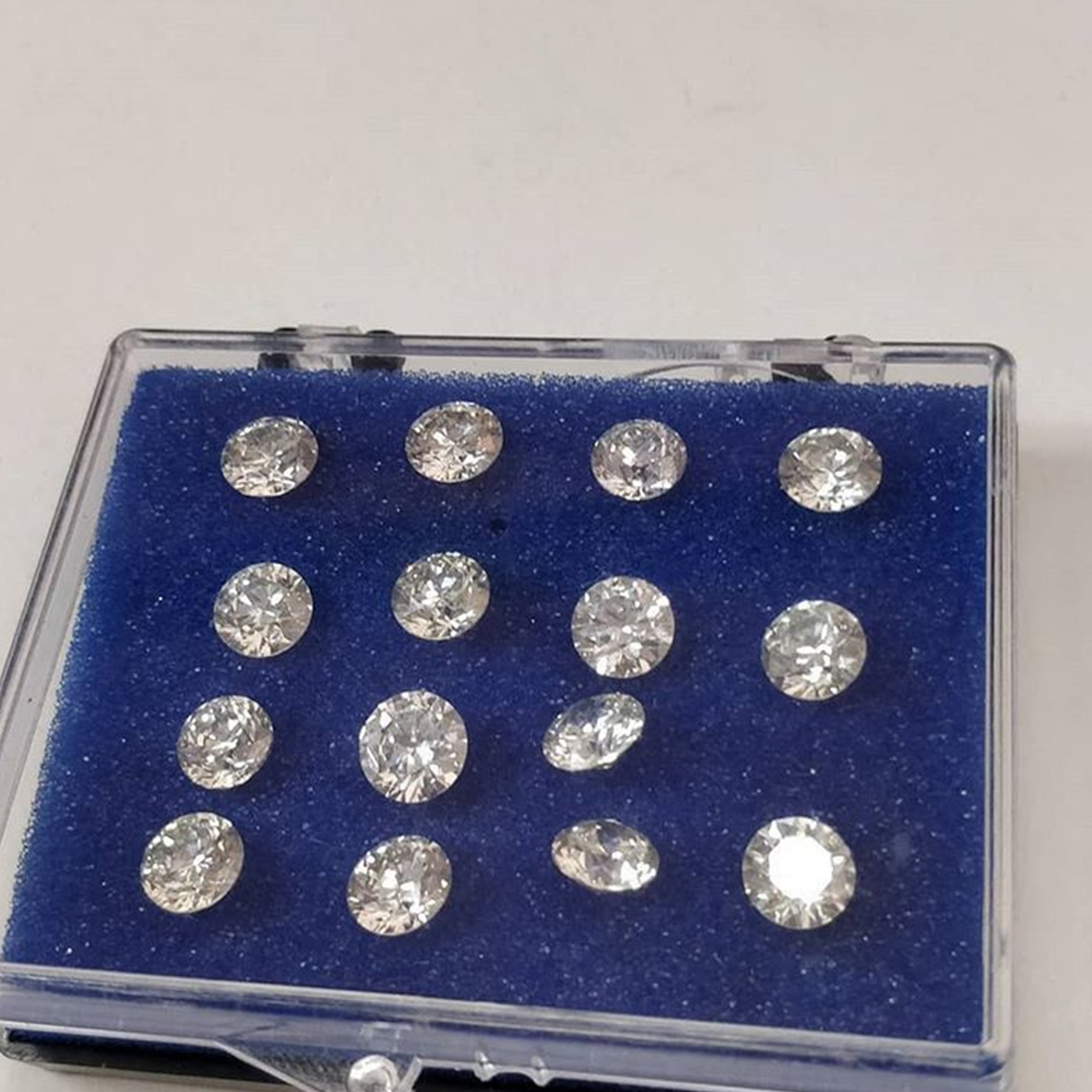 Cvd Diamond 4.20mm DEF VS SI Round Brilliant Cut Lab Grown HPHT Loose Stones TCW 1