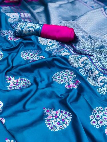 Soft Kesari Silk Sarees
