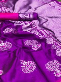 Soft Kesari Silk Sarees