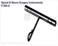 P 260 A Spinal And Neuro Surgery Instruments - Stainless Steel, Standard Size | Ergonomic, Lightweight, Manual Operation, Reusable, Waterproof, Non-foldable
