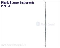 Lightweight Medical General Plastic Surgery Instruments - Stainless Steel, Standard Size | Reusable, Ergonomic Design, Polished Finish, Waterproof