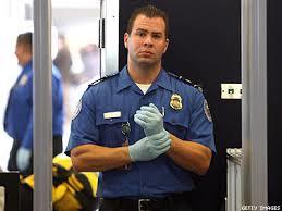 airport security gloves