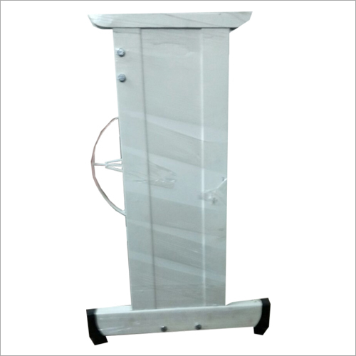 White Iron Sewing Machine Stand