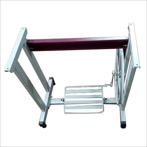 Gabsons Tailor Sewing Machine Stand - Iron Body, Floor Mounted, Paint Coated | Poly Wrap Packaging, Durable Surface Finish