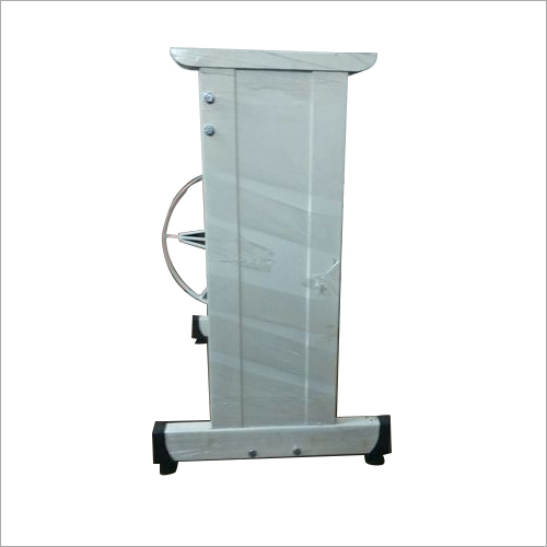 White Cast Iron Sewing Machine Stand