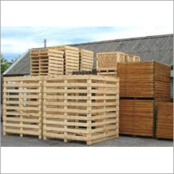 Large Wooden Packing Crate