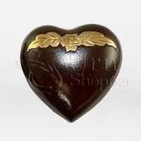 Avalon Series Bronze Heart Cremation Urn