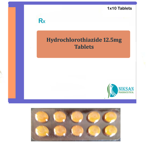 Hydrochlorothiazide 12.5Mg Tablets